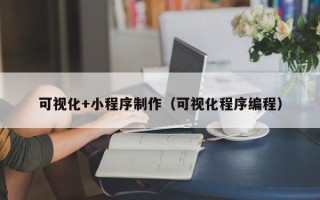 南昌可视化+小程序制作（可视化程序编程）